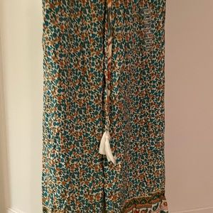 Multi- color ladies lounge pants, size s, length about 28 inches. Pockets